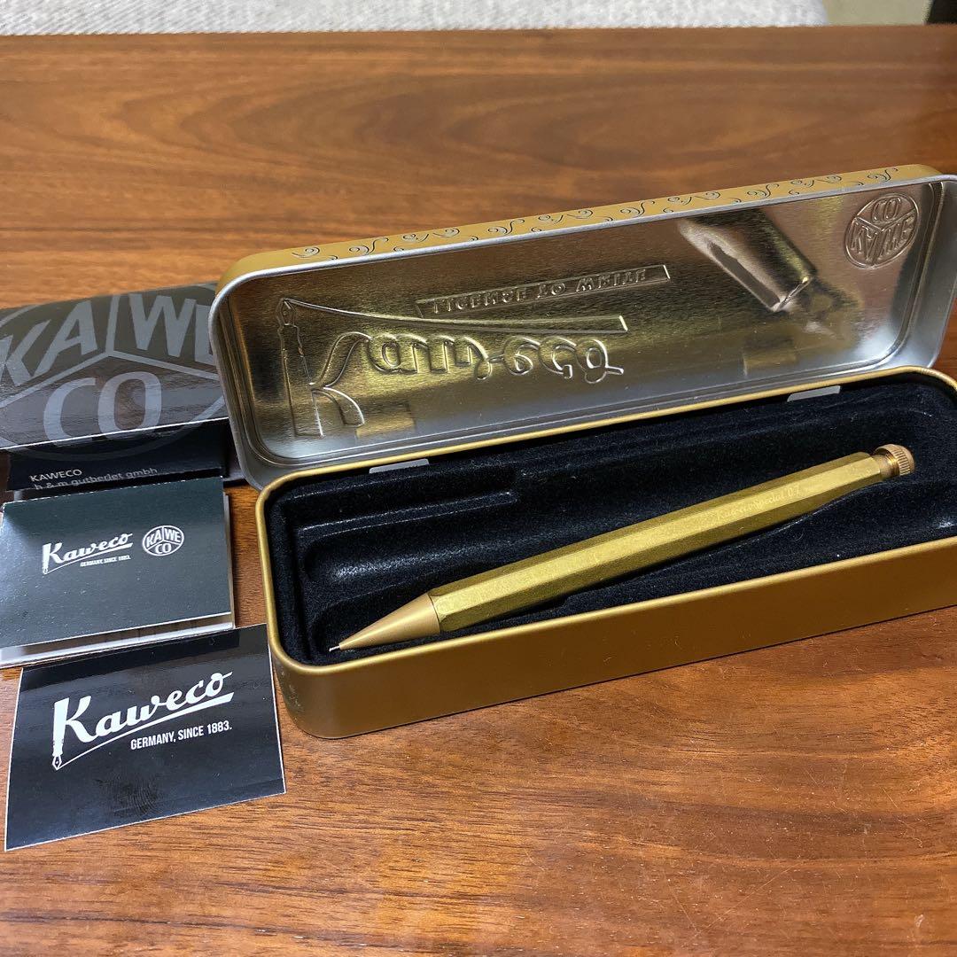 カヴェコ kaweco スペシャル 0.7 シャーペン ゴールド 金 - メルカリ