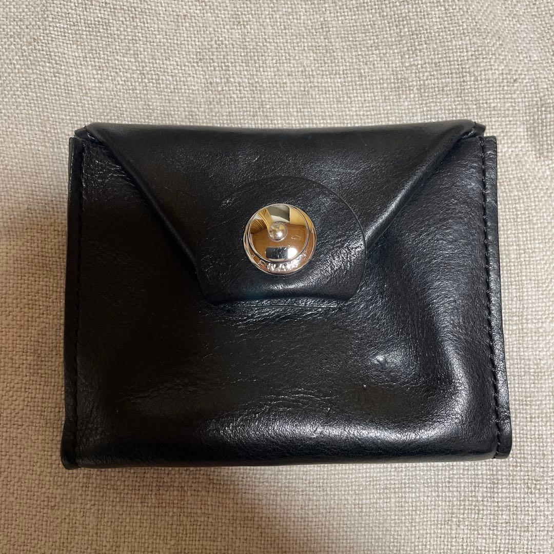 ワサビクラフト ハーフウォレット ブラック