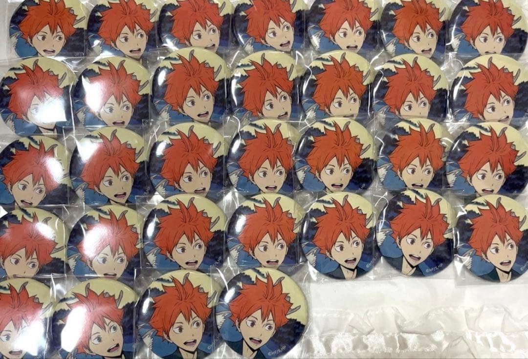 ハイキュー 日向翔陽 四季景 缶バッジ