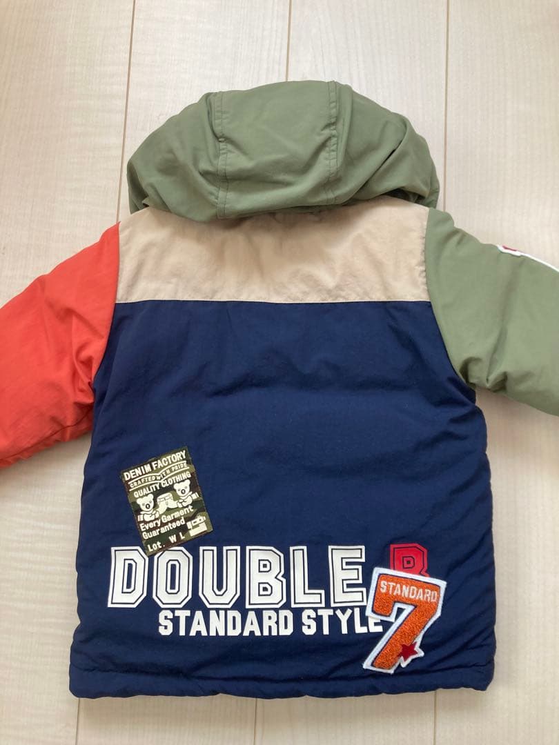 ミキハウス/ダブルビー　ダウン90センチ