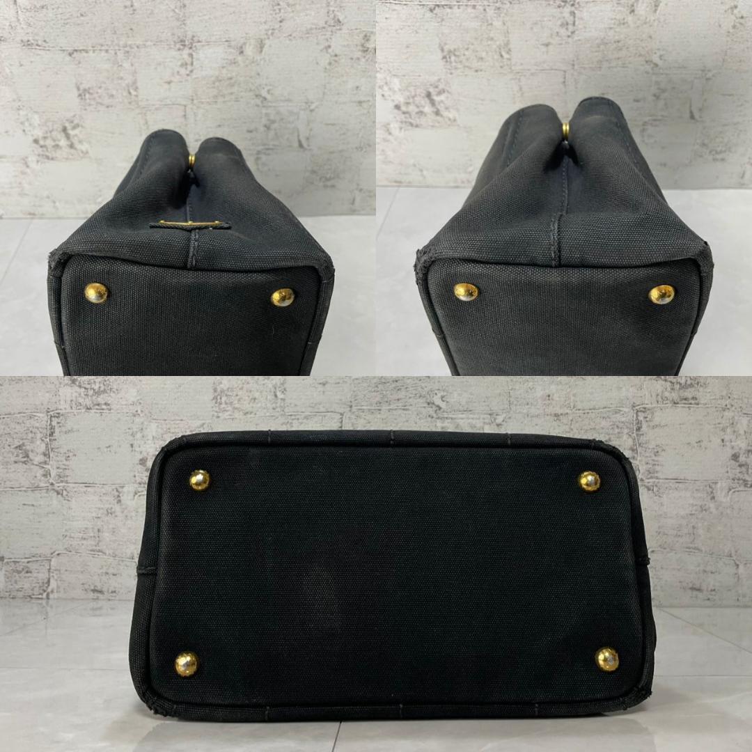 PRADA カナパ プラダ 2way ショルダーバッグ 1BG439 S 黒