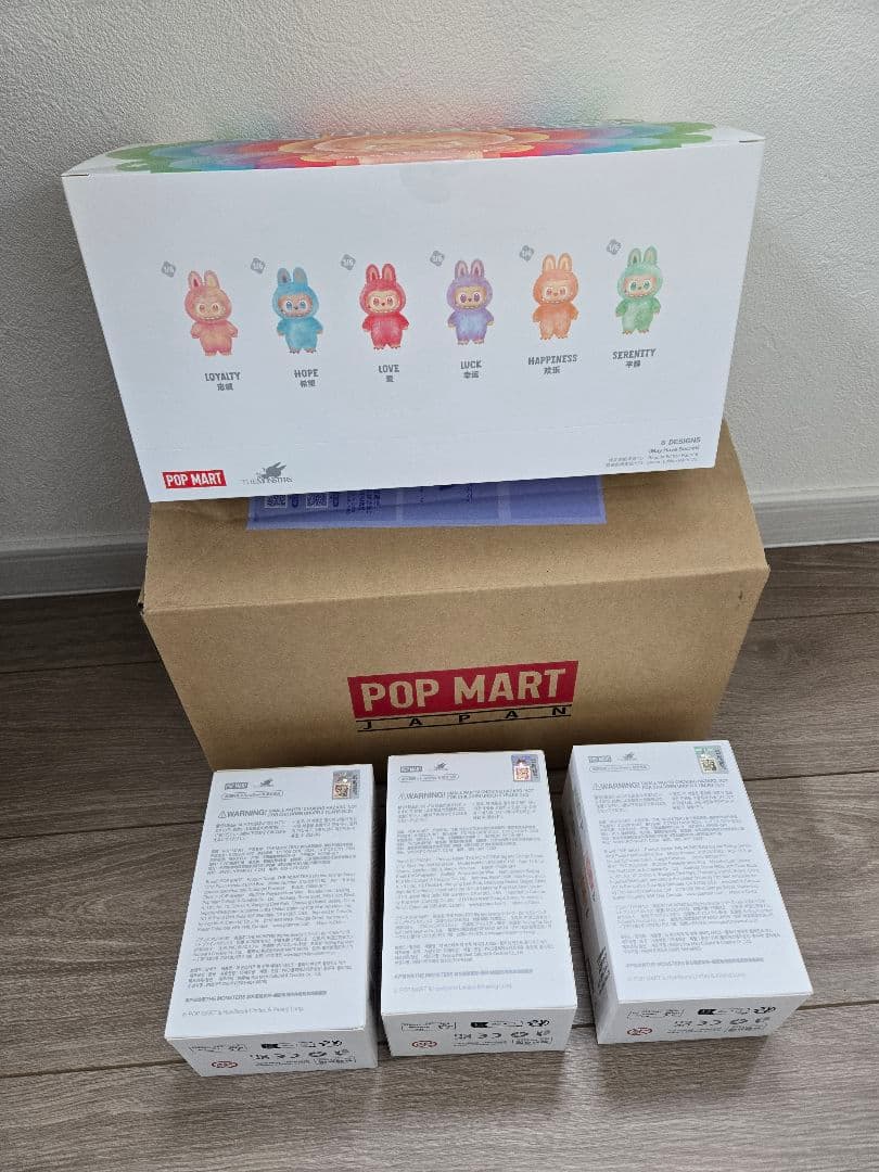 【100%正規品・未開封】Labubu Big into Energy 3箱