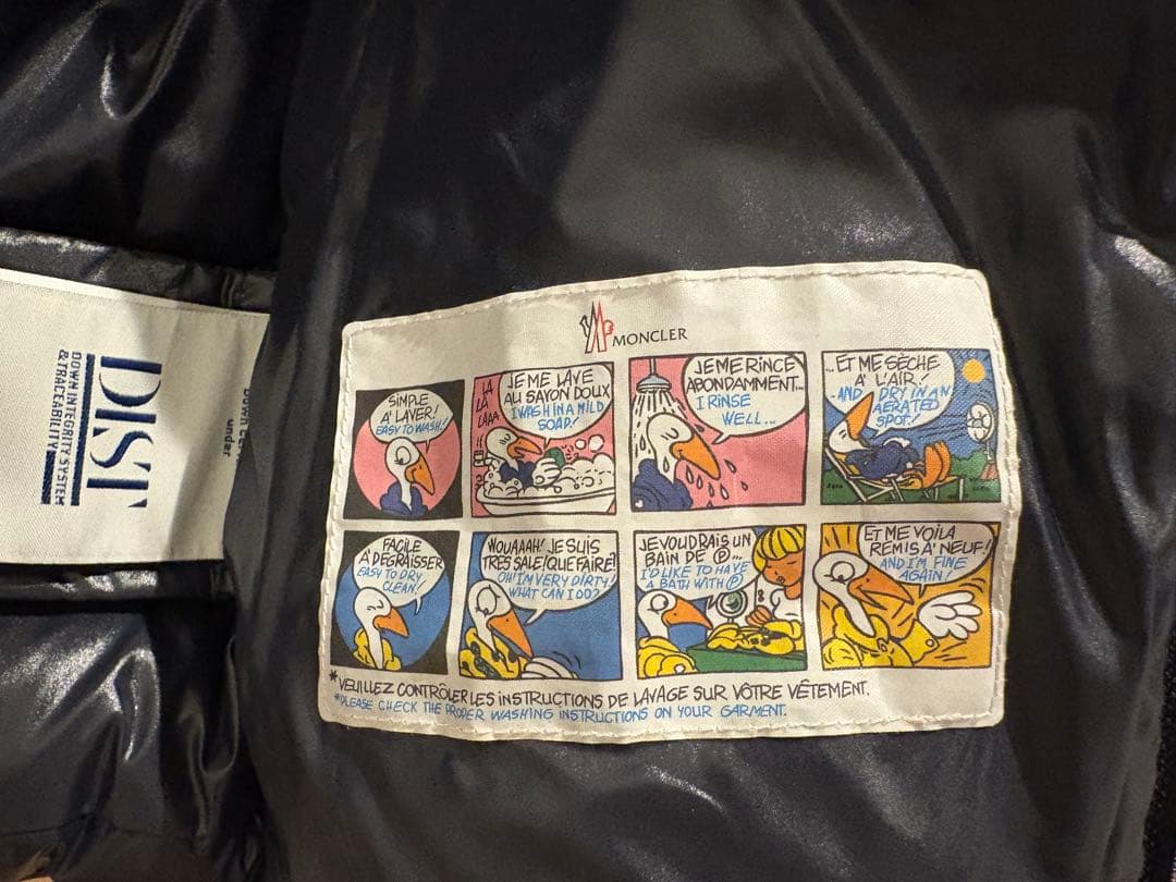 MONCLER ベビー キッズ ダウンジャケット ネイビー 92㌢ 2way