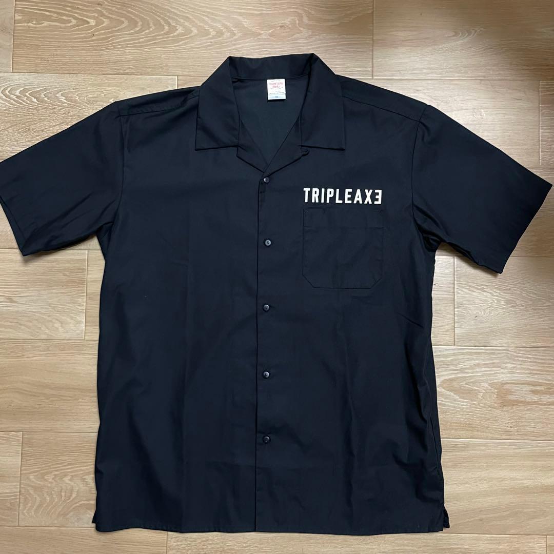 TRIPLE AXE オープンカラーシャツXL
