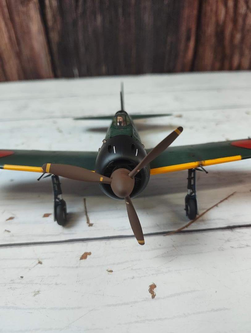 タミヤ 1/48 三菱 零式艦上戦闘機五二型 53-102号機 完成品