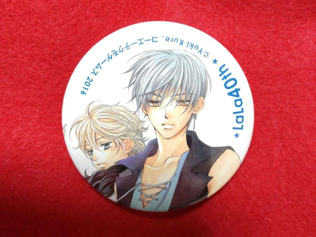 LaLa40周年記念原画展 金色のコルダ 缶バッジ LaLa40th