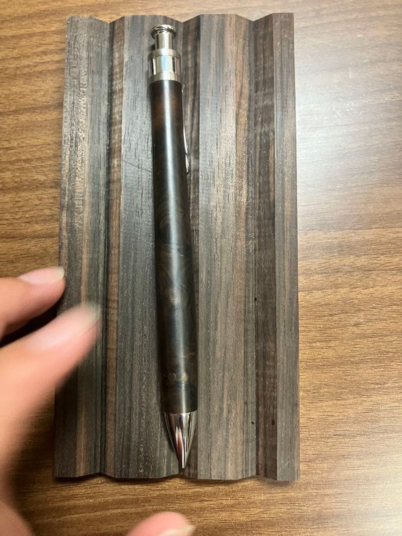 野原工芸欅シャープペンシル0.5 固定式口金 野原工芸欅シャープペン