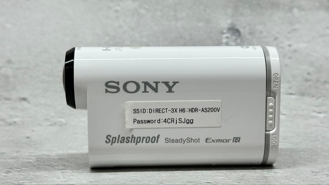 【予備バッテリー付き】 SONY アクションカメラ HDR-AS200V