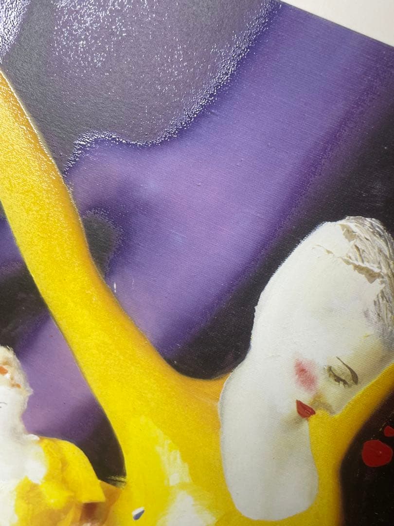 限定77/250》オルガ・グレチナ シルクスクリーン絵画ダンサー84*63cm