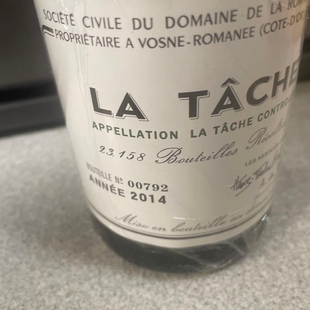 DRC LA TACHE（ラターシュ）2014ロマネコンティ750ml(15) - メルカリ