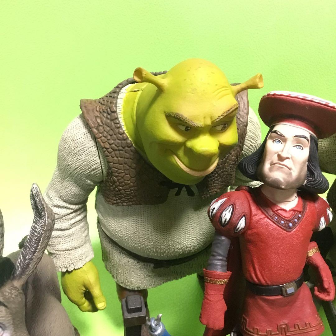 シュレック☆フィギュア☆ドンキー☆フィオナ姫☆ファークアード卿