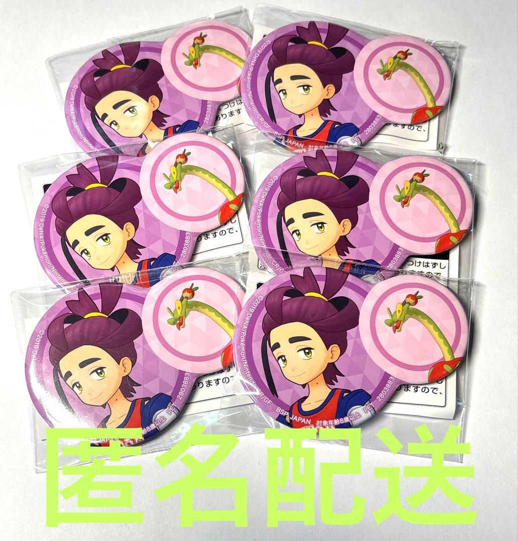 ポケモンマスターズ EX 缶バッジ スグリ＆カミツオロチ ポケマス