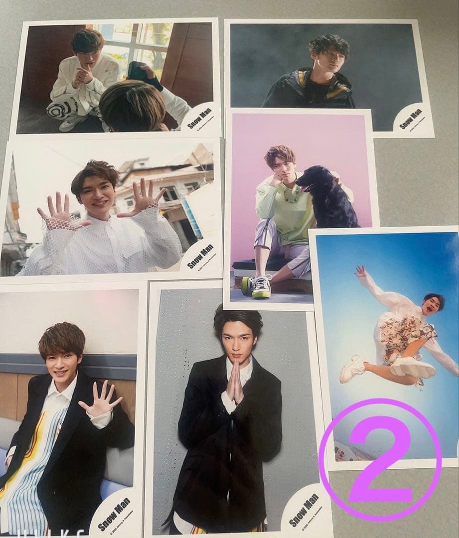 Man 深澤辰哉 公式生写真 まとめ売り