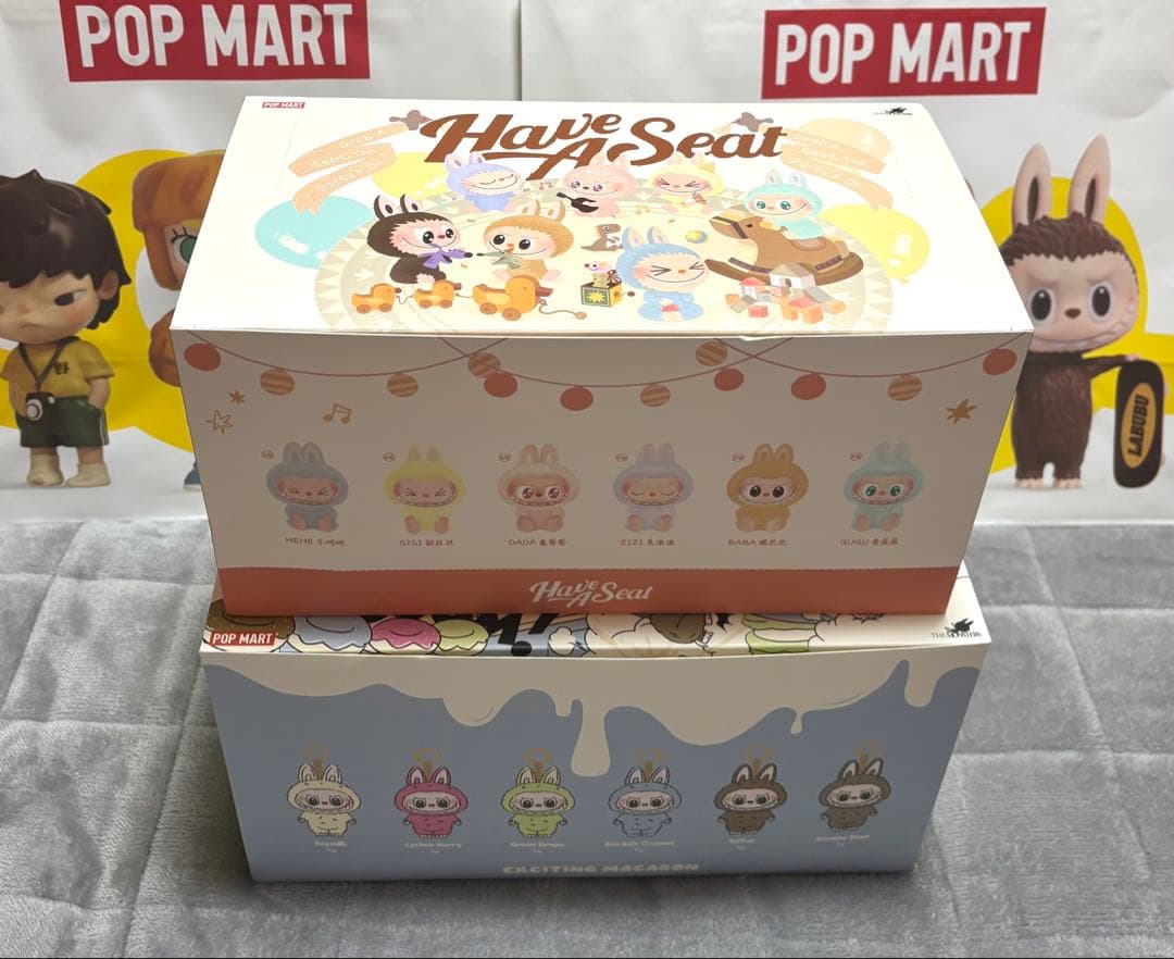 popmart Have a Seat macaron アソート ラブブ Combo C POP MART - Big