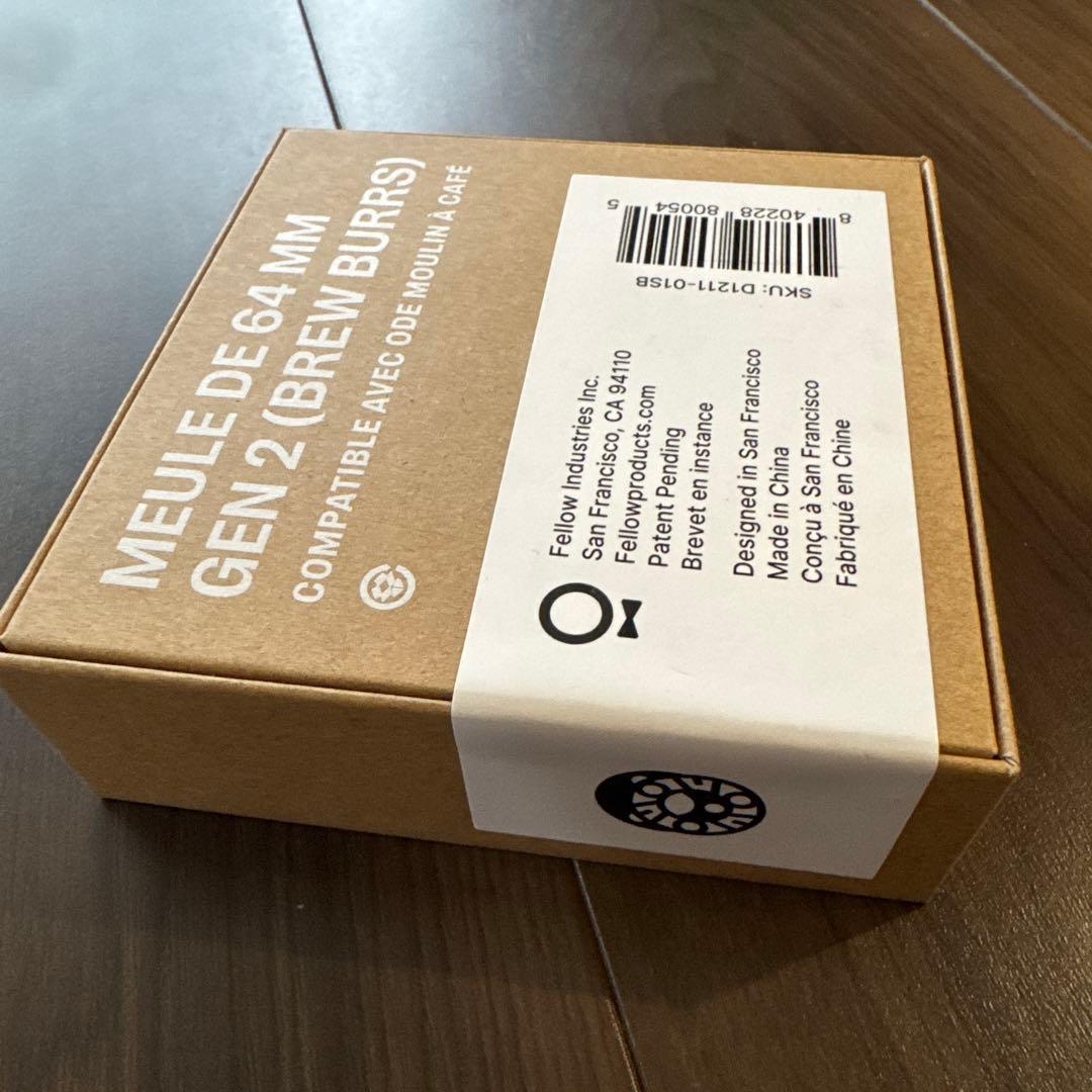 純正Fellow ODE 64 MM GEN 2 Brew Burrs - メルカリ