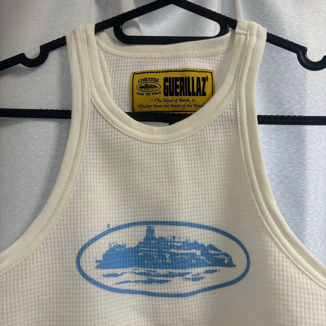 CORTEIZ ホワイト タンクトップ S