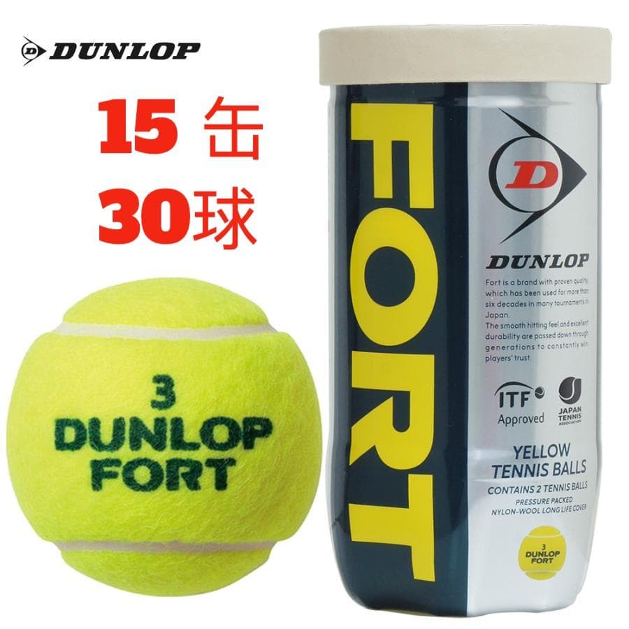 ダンロップ FORT フォート 4球×30缶(120球) DUNLOP フォート fort 30缶