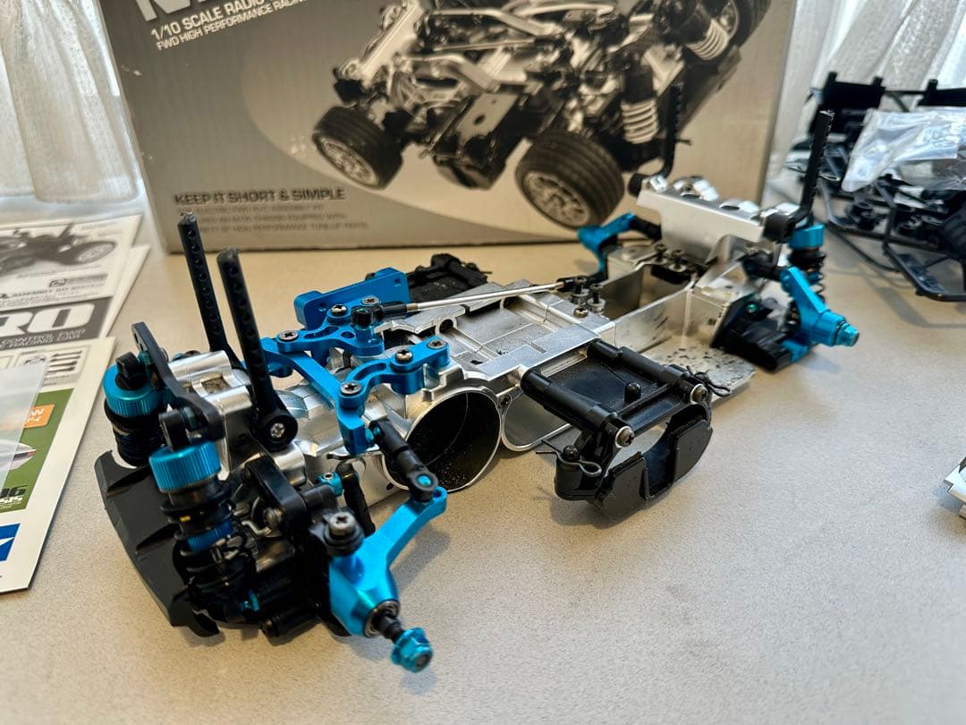 タミヤ　M05 S SPEC 1/10シャーシキット　オプション多数装置！