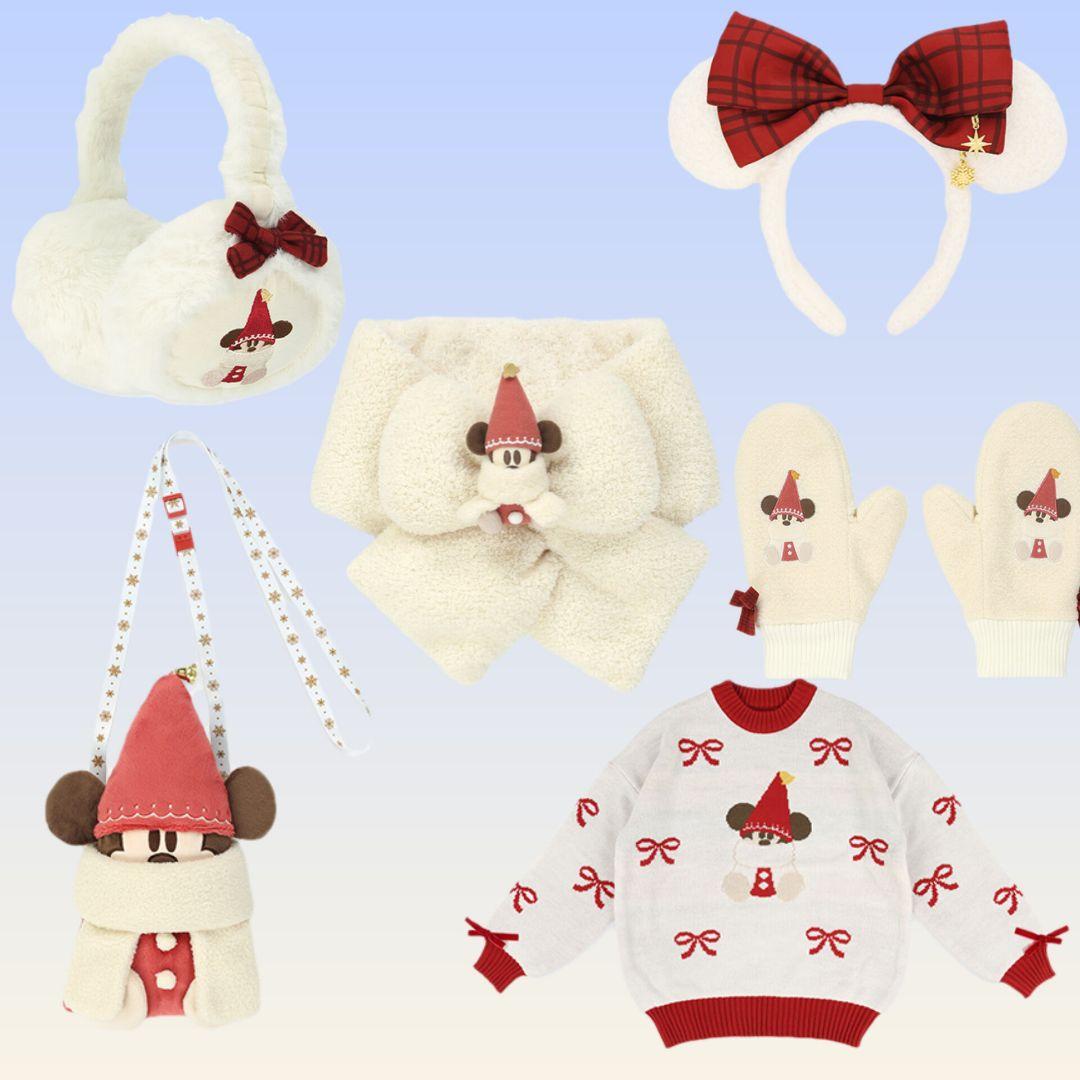 ディズニー リルリンリン クリスマス スーベニアセットとトレーと