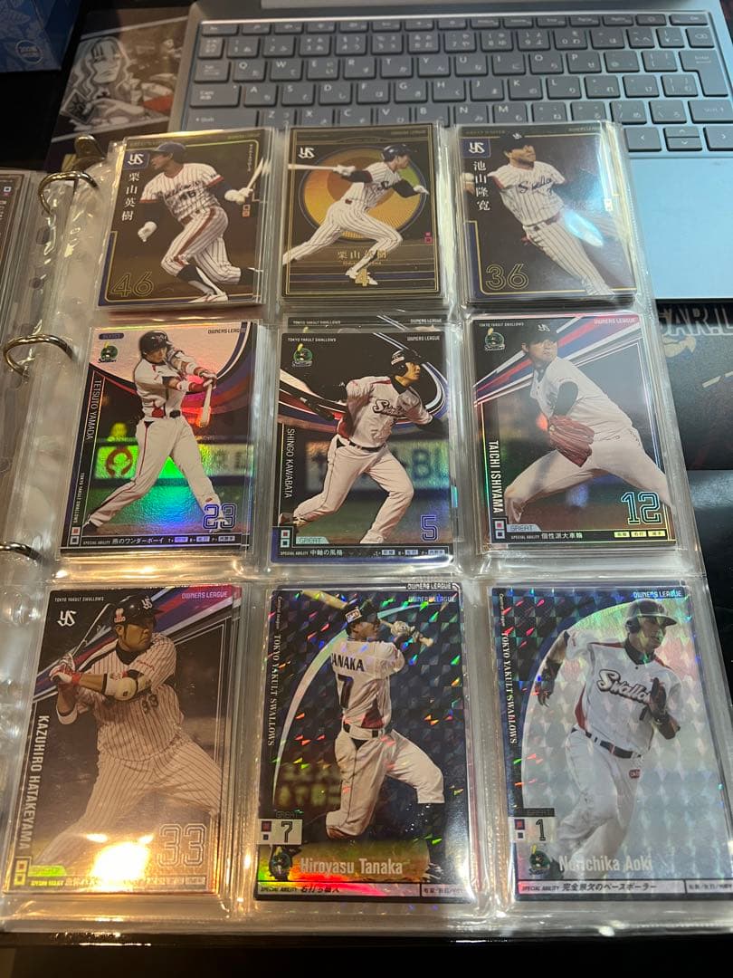 オーナーズリーグ　東京ヤクルトスワローズ　まとめ売り　プロ野球カード