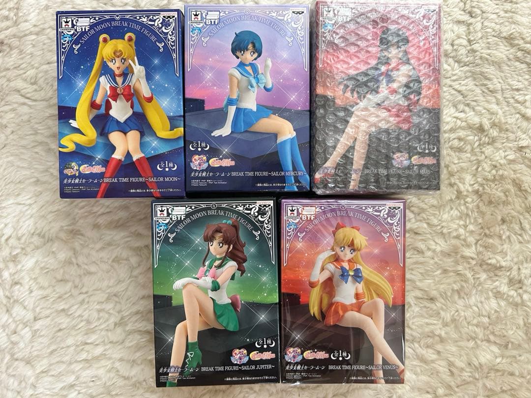 美少女戦士セーラームーン BREAK TIME FIGURE 5種セット 美少女戦士セーラームーン BREAK TIME FIGURE～SAILOR MOON～：美少女