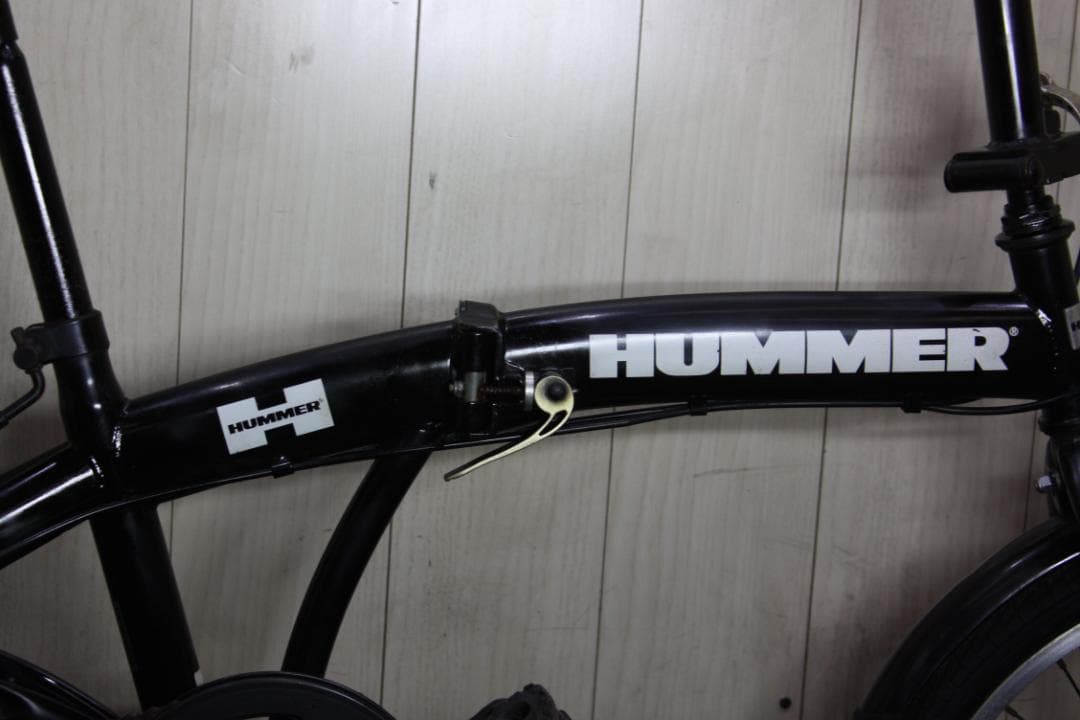 HUMMER 20インチ シマノ６速 BLACK 折り畳み自転車