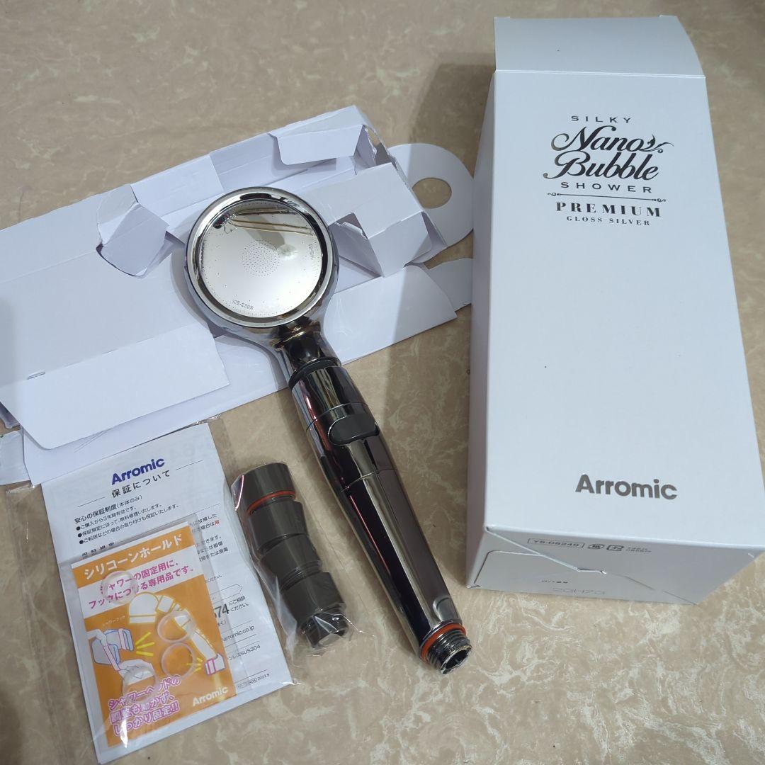 TOTO 未使用 ホワイト ブルー シャワーヘッド TOTOのシャワーヘッドの