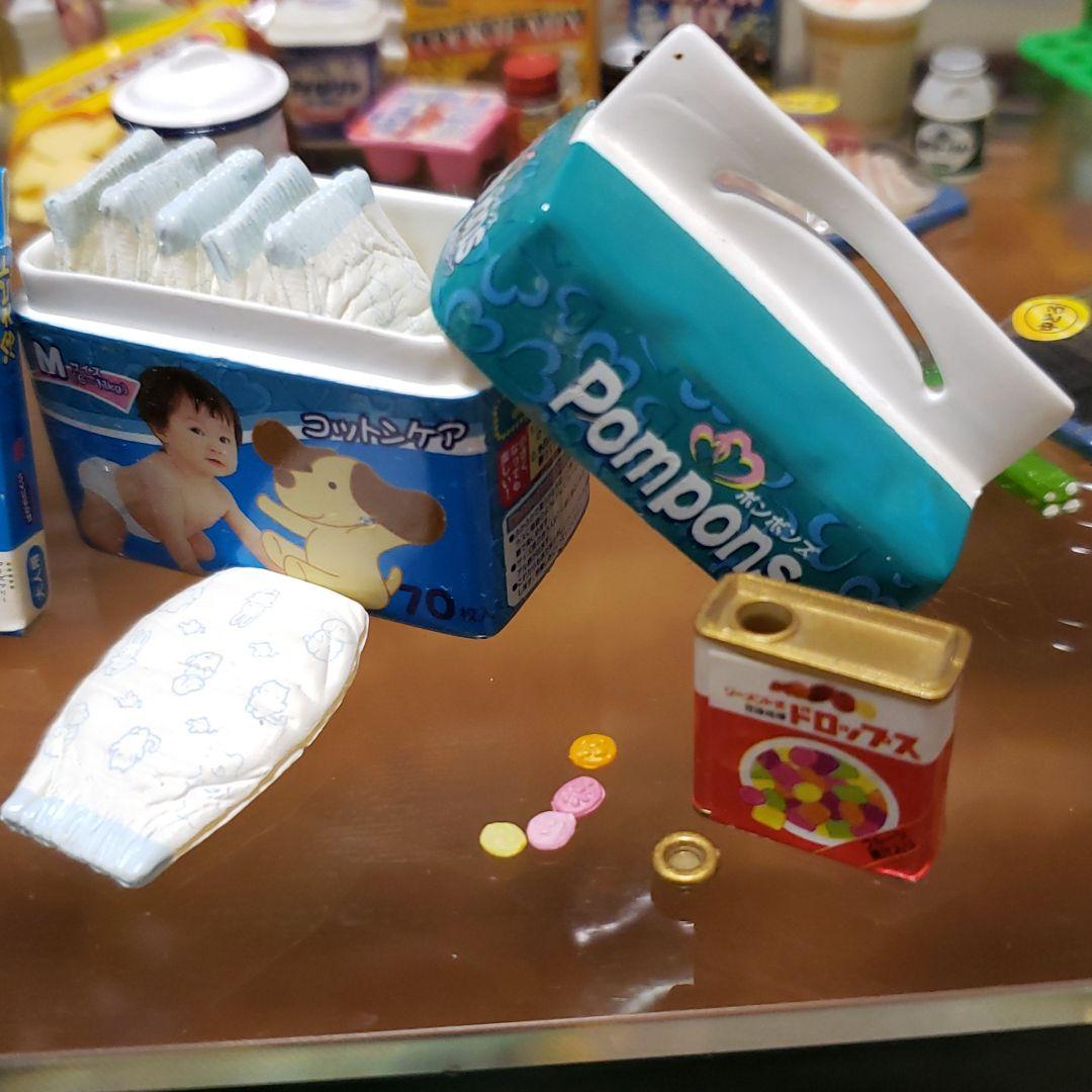 ぷちサンプルキッチン冷蔵庫コンビニ棚電化製品