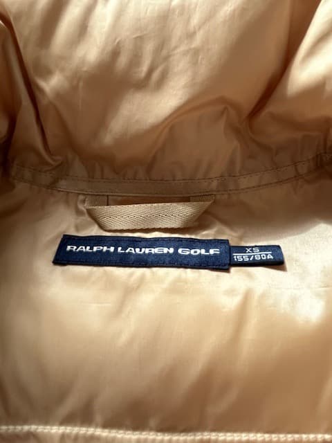 【美品】RALPH LAUREN GOLF ダウンジャケット　ベルト付き
