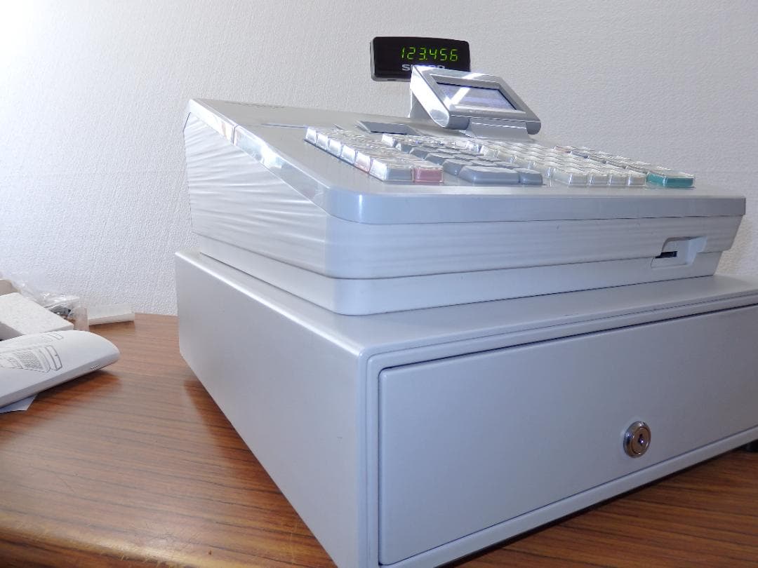 5210 設定無料XE-A407W 20部門 シャープ レジスター 軽減税率対応