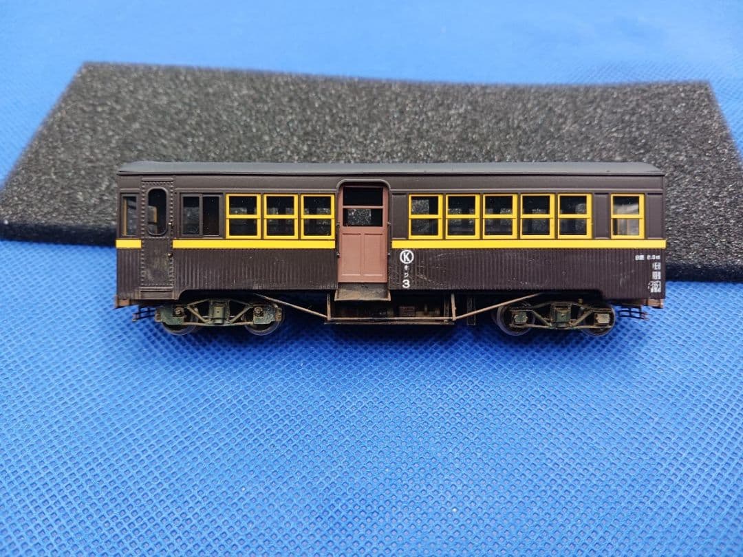 ワールド工芸 1/87 9mm HOナロー 頸城鉄道 ホジ3 塗装済完成品 再生産