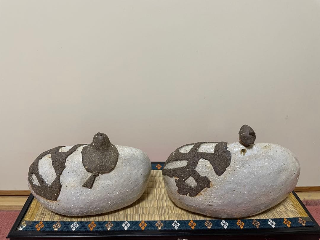 まんちゃん陶雛　お雛女雛　お雛様