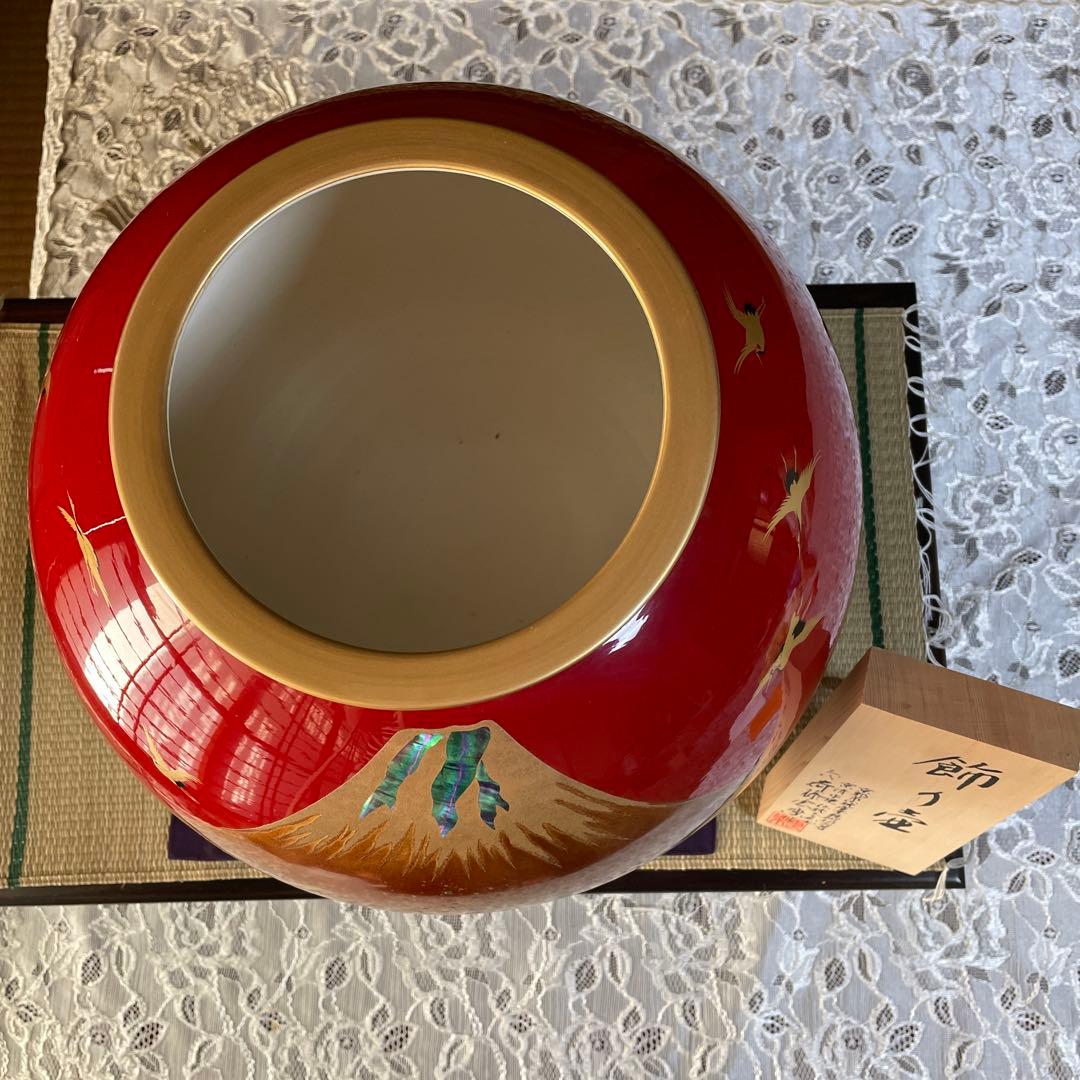 48時間のみお値引き‼️ 清水焼　飾り壺　エクセルヒューマン（台座なし）