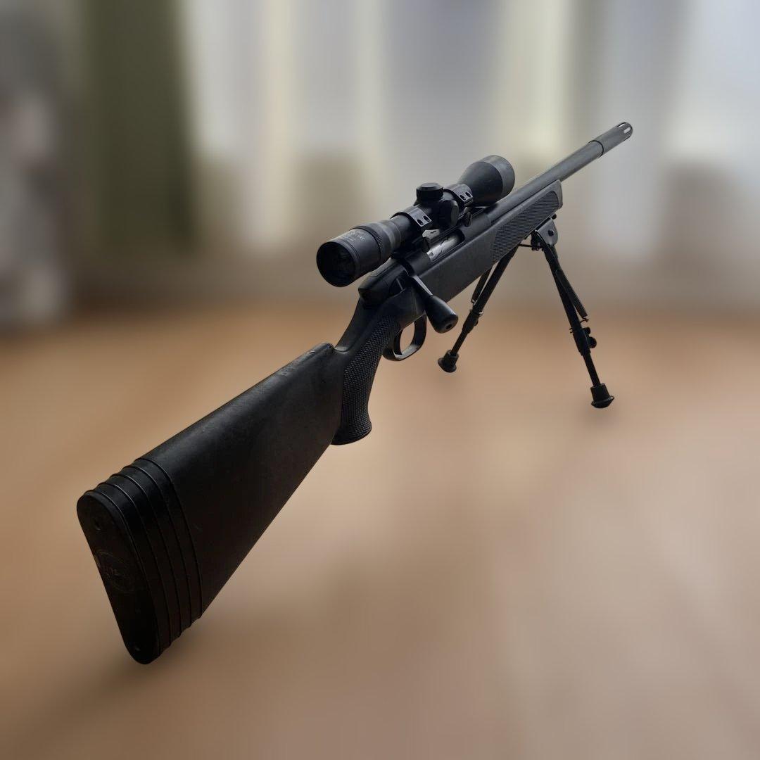 マルゼン　APS-Ⅱ スナイパーライフル バイポット、スコープ付き