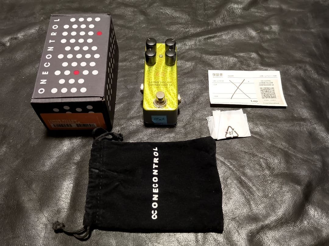 ギター One Control Lemon Yellow Compressor 4K LEMON YELLOW COMPRESSOR 4K (OC-LYC4Kn) – One Control USA
