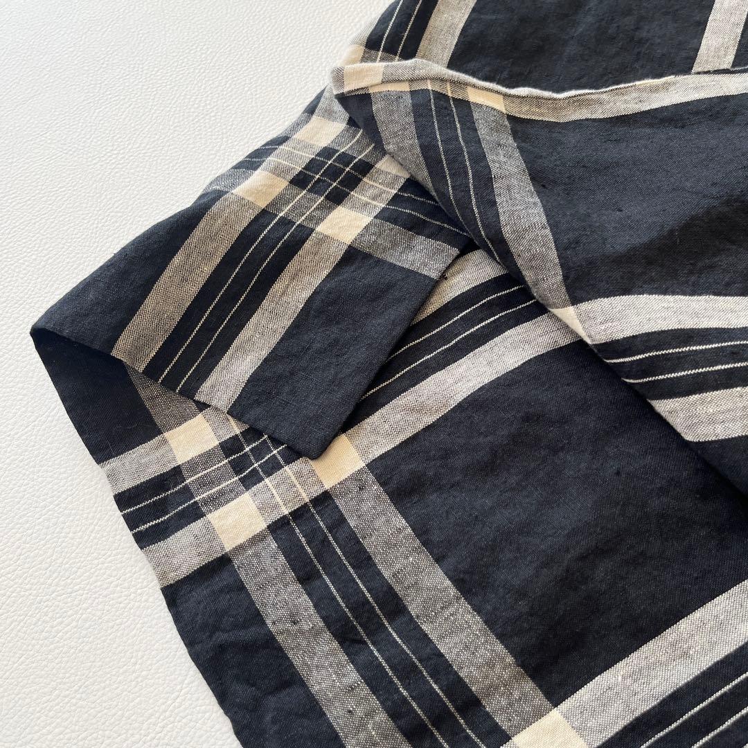 ▼美品✨ヴィヴィアンウエストウッド【38】リネン100 変形 スカート イタリア