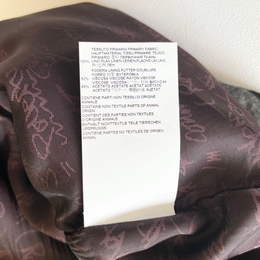 ▼美品✨ヴィヴィアンウエストウッド【38】リネン100 変形 スカート イタリア