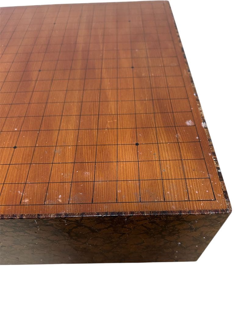 高級囲碁盤　蒔絵碁盤　漆芸碁盤　漆塗り　脚付き・へそあり