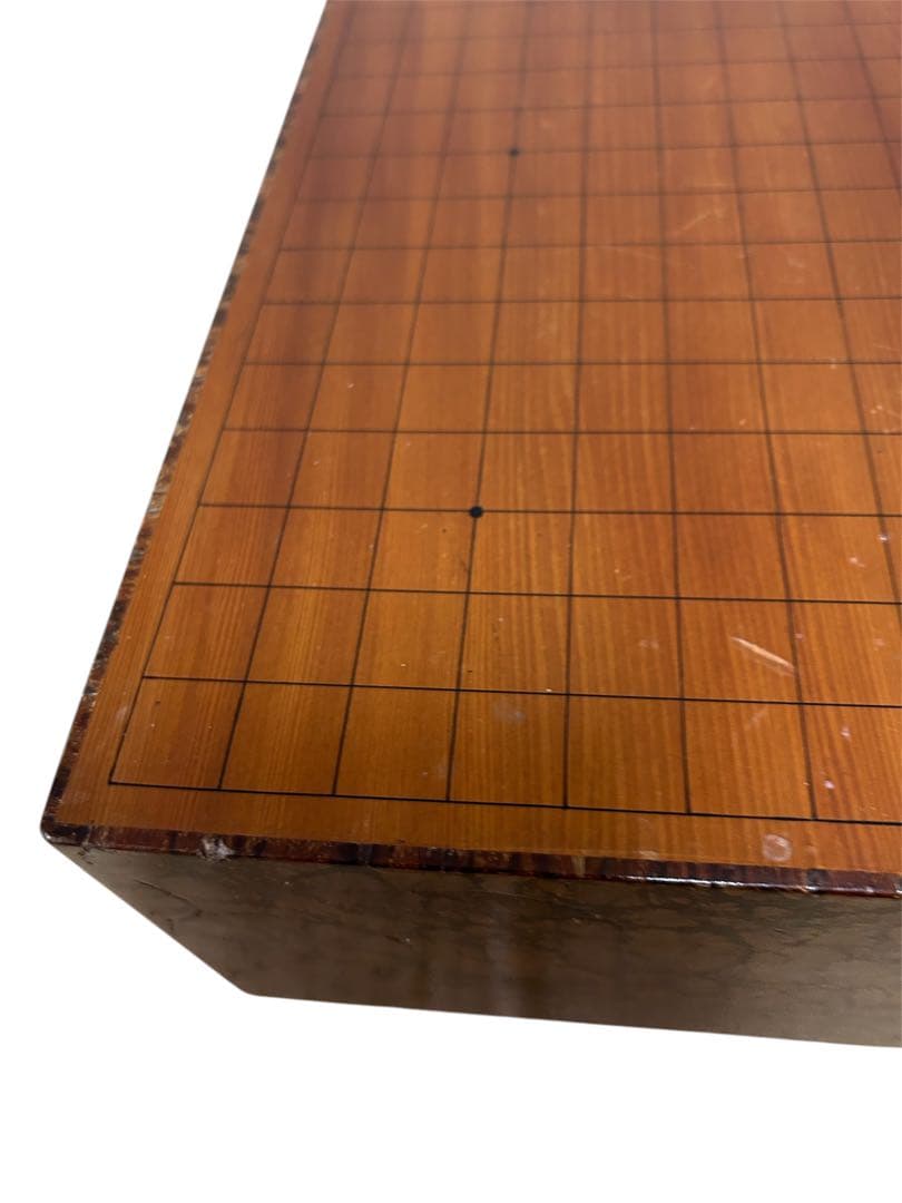 高級囲碁盤　蒔絵碁盤　漆芸碁盤　漆塗り　脚付き・へそあり