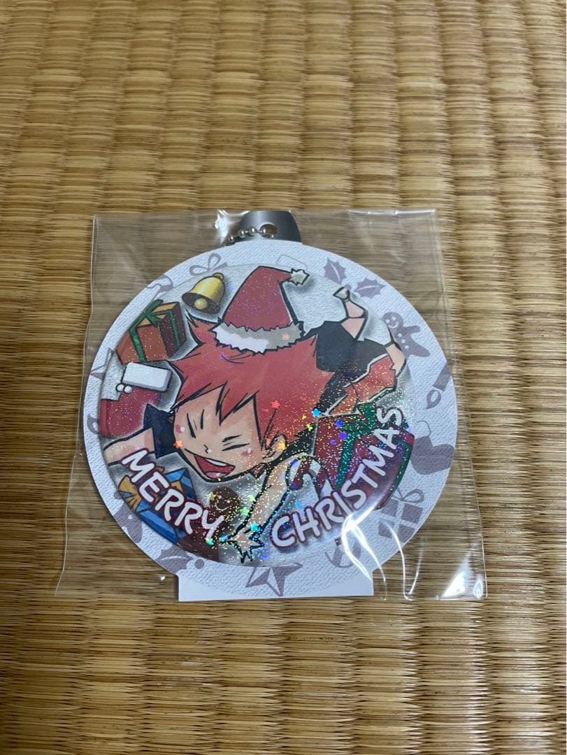 ハイキュー！！クリスマスオーナメント風缶バッジ2019 日向