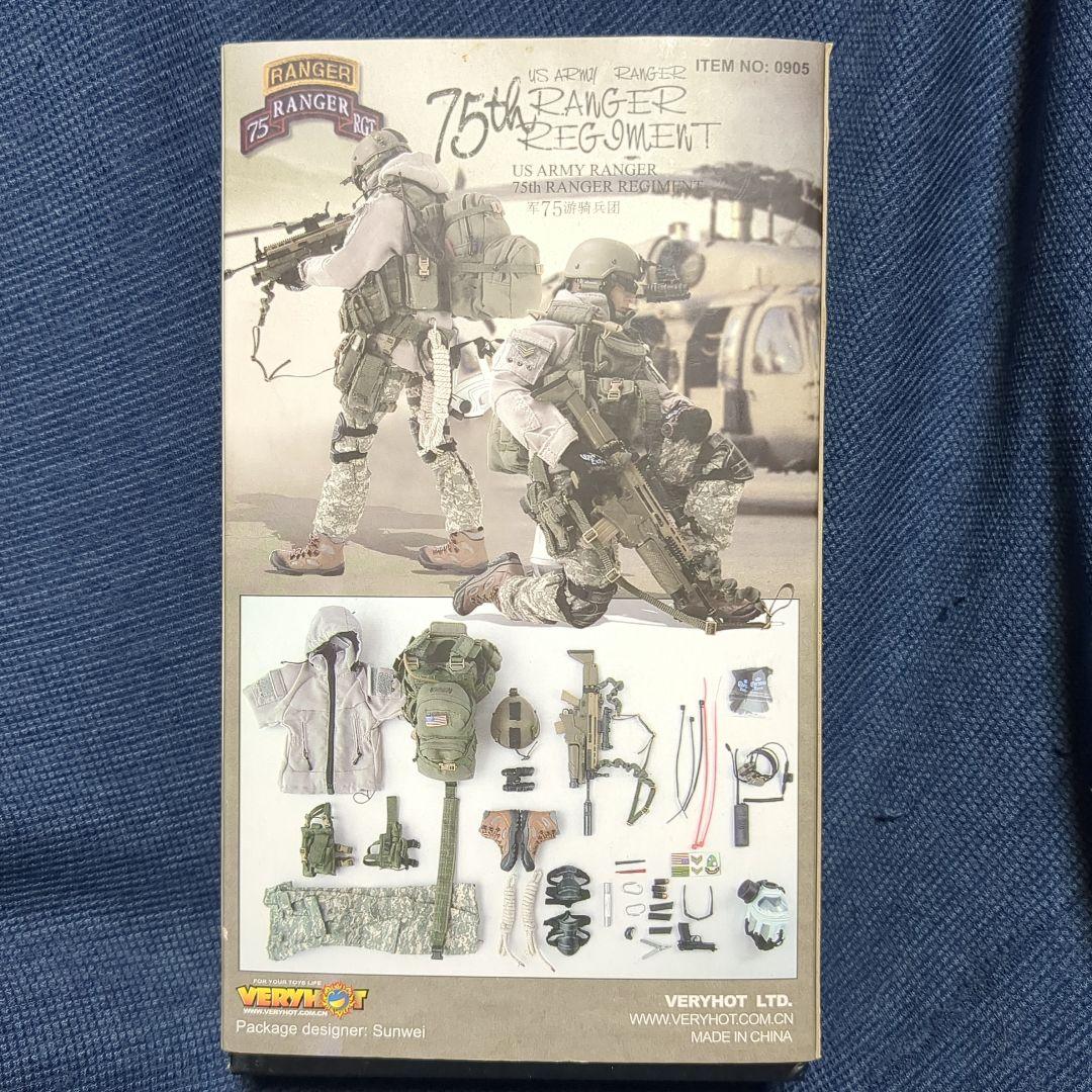 1/6 12インチ アメリカ陸軍 第75レンジャー連隊 VERYHOT