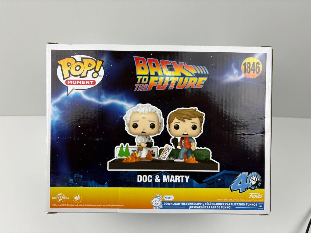 funko pop ドク & マーティ　バックトゥーザフューチャー