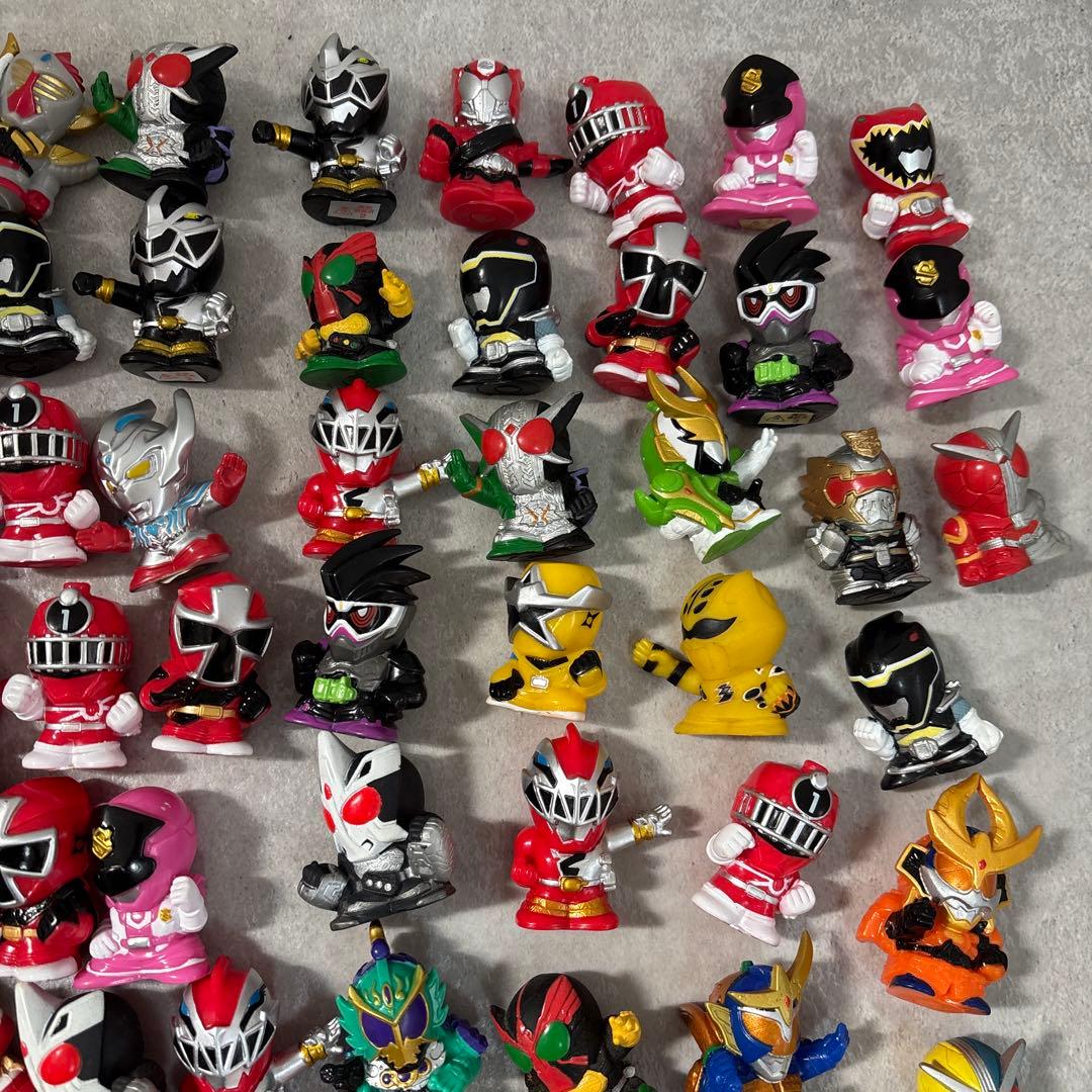 仮面ライダー　戦隊モノ　ウルトラマン　ソフビ　143体セット