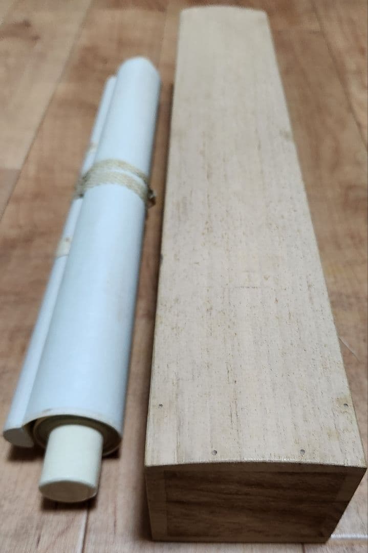 牡丹に雀図】関龍影 2686 ピンクボタンにスズメ 掛け軸 肉筆