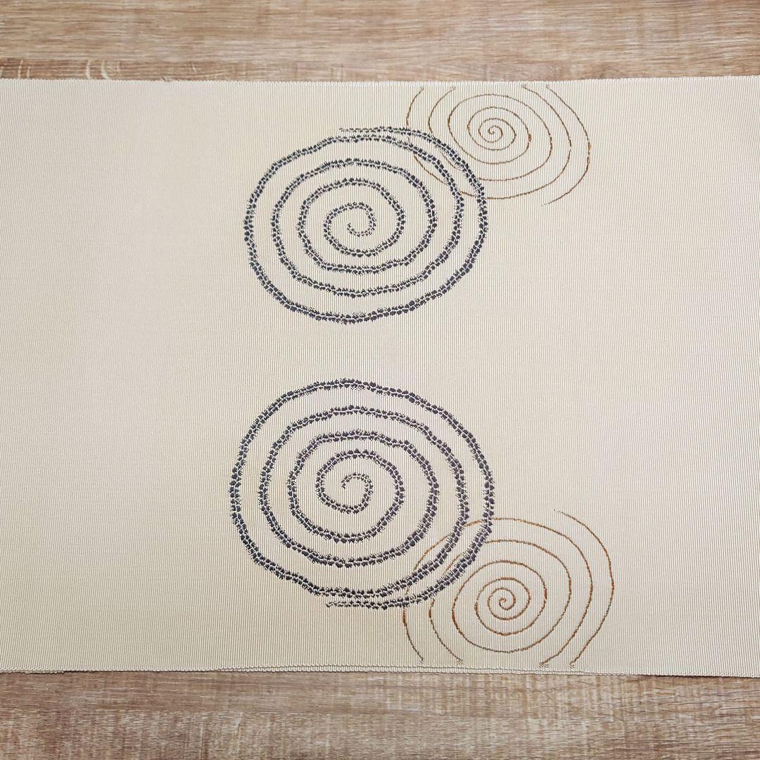 八寸名古屋帯 田中工芸織物 雲林綴 祥園 お仕立て込み - メルカリ