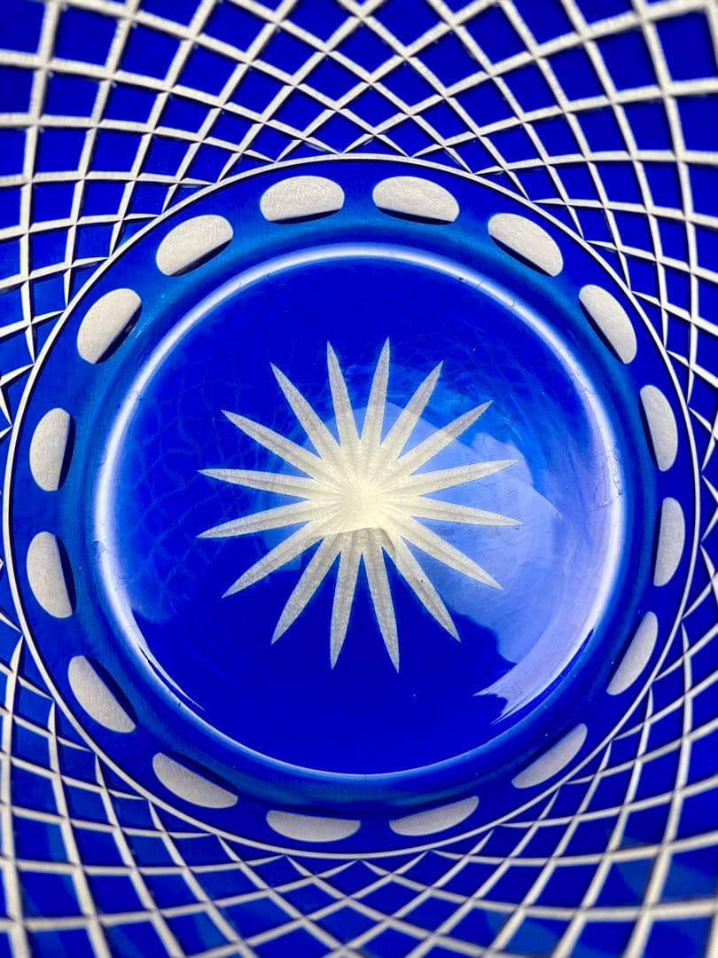 茶道具 水差し 切子 瑠璃色 ブルー 塗蓋【匿名配送】 - メルカリ