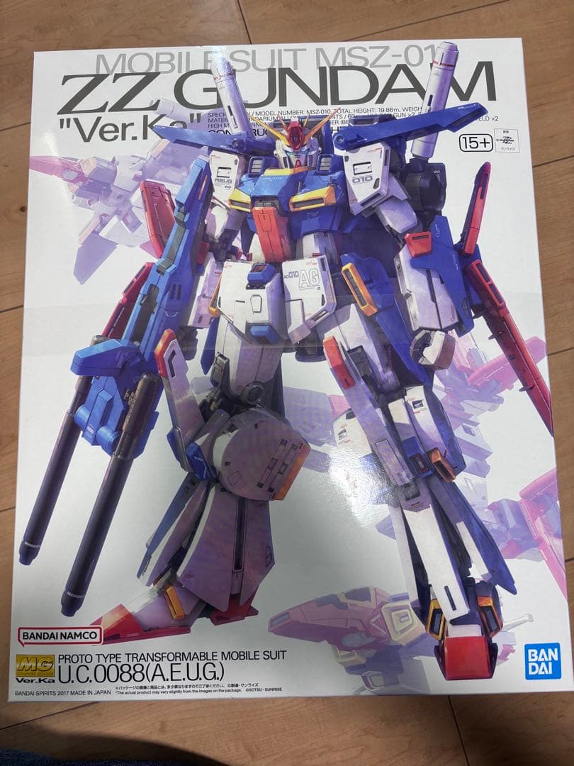 MG ZZガンダム Ver.Ka 新品未開封 Amazon | BANDAI SPIRITS(バンダイ スピリッツ) MG 機動戦士ガンダムZZ