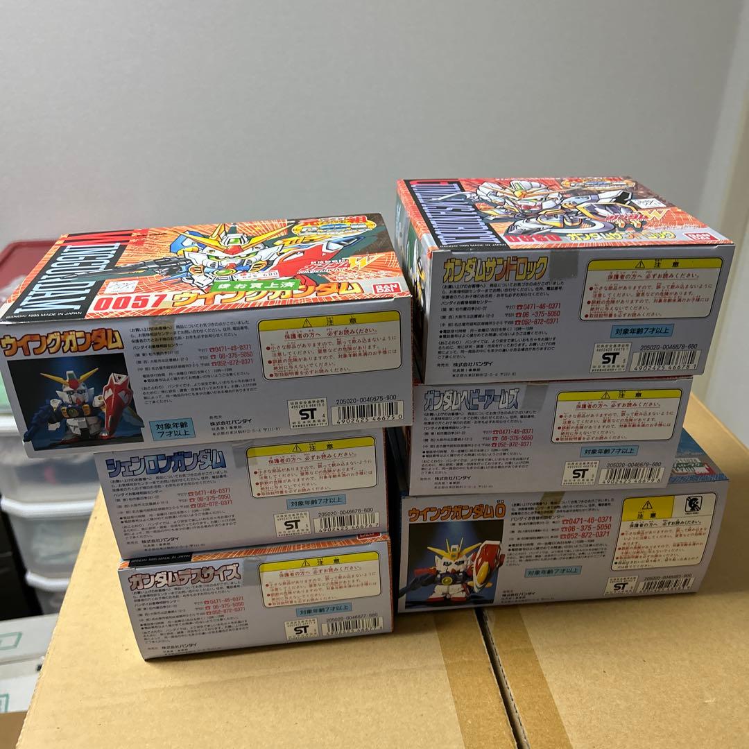 元祖SDガンダム 新機動戦記ガンダムW 6体セット