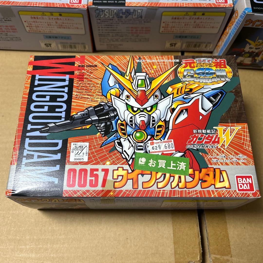 元祖SDガンダム 新機動戦記ガンダムW 6体セット