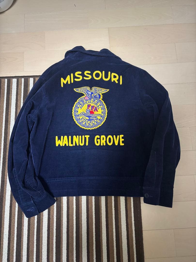 90s FFAジャケット　濃紺